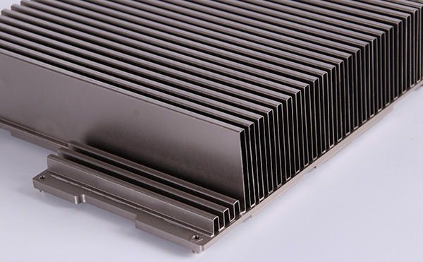 光通訊折疊fin焊接散熱器 光通訊折疊fin焊接散熱器